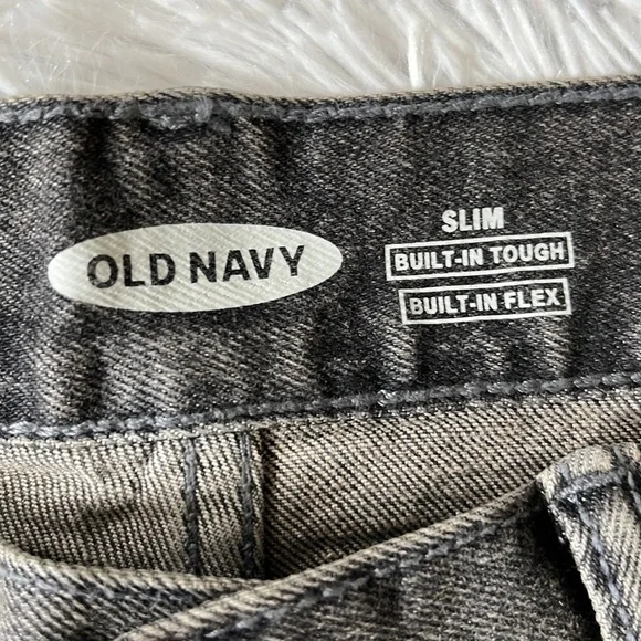 Old Navy Men’s Slim Built-In tough/Flex Ripped Jeans for Men size 32 X 30 - Picture 7 of 14